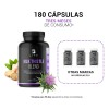 Cardo Mariano 180 Cáps Mlk Thistle Diente León Life