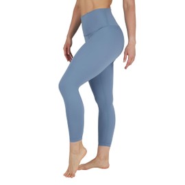 Yogalicious Womens High Waisted Yoga Legging Elastic Free Squat Proof Workout Pant - Spring Lake - 1X