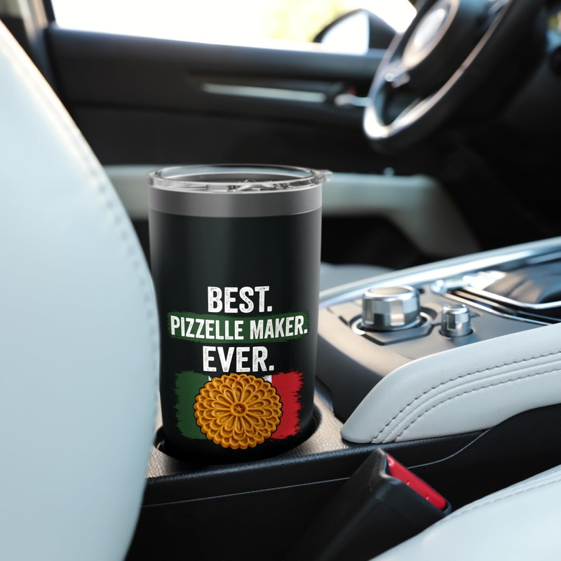 Best. Pizzelle Maker. Ever. Pizzelle Stainless Steel Insulated Tumbler