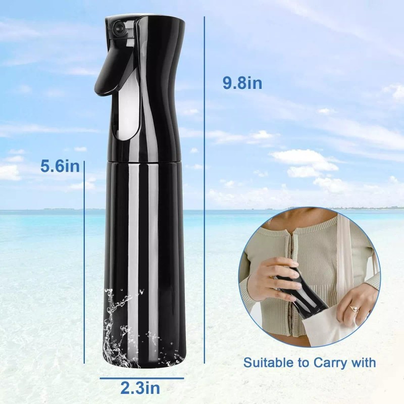 CAS Botella Rociadora De Agua De 300 Ml Para Cabello