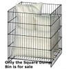 Black Square Dump Bin Display - 30 H x 26