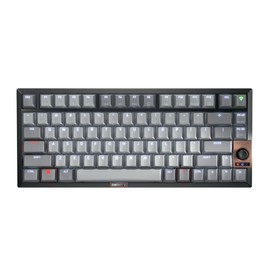 Cherry KW 300 MX Black Mechanical Keyboard | Compact hot-swappable | Sound-Proofed housing | Multi Connection | MX2A Silent Red Switches