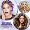 Pack of 30 Curls Without Heat Curlers, Flexible Hair Curler