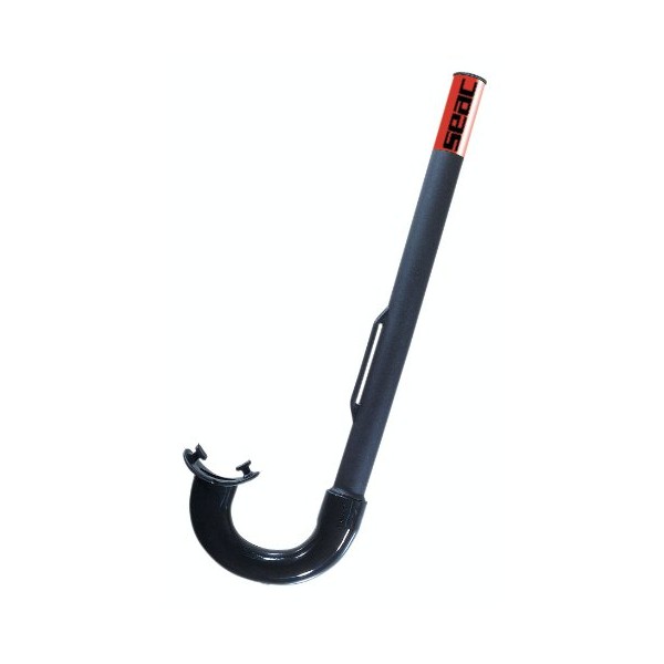 SEAC Corrugato Snorkel with black tip