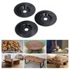 3PCS Set Wood Grinding Wheel Black Color 100mm Diameter 16mm