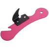 1pc Pink Stainless Manual Can Opener,Safety Gadget Multifunctional Opener Kitchen