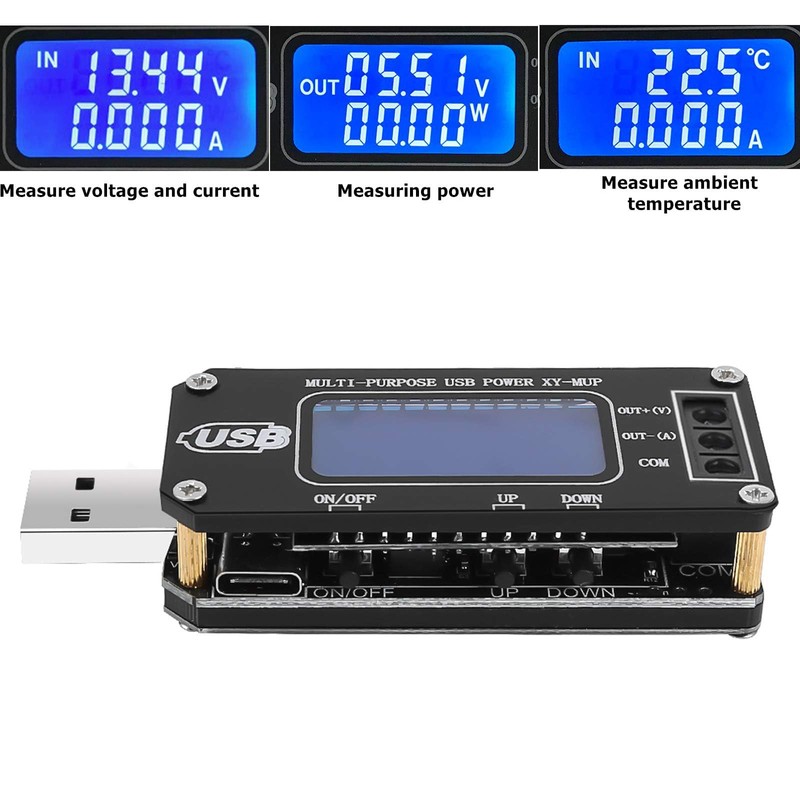 ​​KEAcvise DC-DC CNC USB Boost/Buck Power Regulator Module, 3.5V-12V to