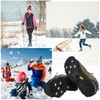 Non Slip Ice Snow Traction Cleats,Ice Gripper Spike with 5