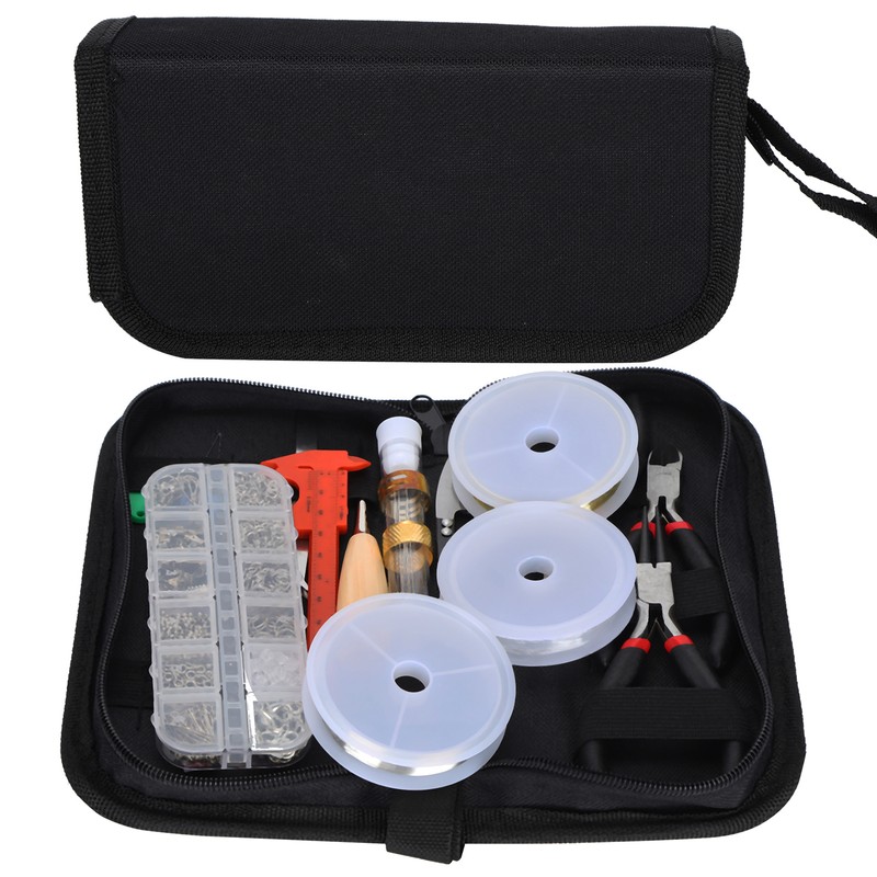 Jewelry Making Tools Pliers Earring Hook Ribbon Buckle Measuring Ruler