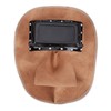 Head‑Mounted Cowhide Welding Helmet Cap Dual Lens Anti‑Spatter Heat Insulation