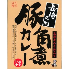 ★ 5 Box Set ★ Shimabara Barley Miso Tailored Pork Kaku Curry 7.1 oz (200 g) x 5 Boxes [Nationwide Specialty Local Curry]