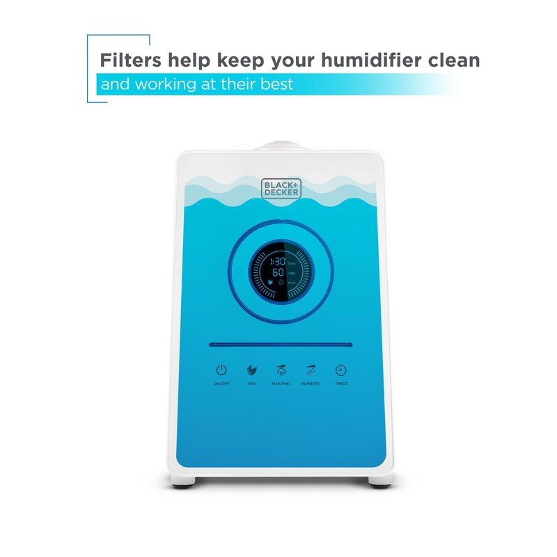 BLACK+DECKER HF2 Replacement Filter for 1.45 Gallon Ultrasonic Humidifier