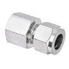 YOKIVE Compression Tubes Fitting, Straight Coupling Adapter 304 Stainless Steel