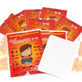 Mini sticky hot pack, shakeable pocket hot pack, foot hot pack, maximum temperature lasting 8 hours, maximum temperature 63 degrees Hot pack/attached patch type hot pack 50ea
