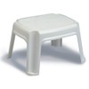 Gracious Living 9.5-Inch Tall, Sturdy Non Slip Plastic Single Level