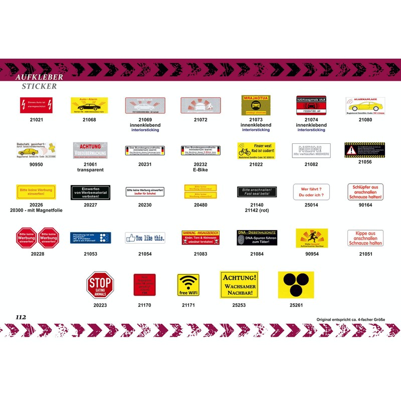 carstyling XXL Aufkleber Behindertensymbol Dimension 60 x 60 mm