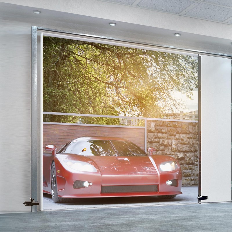 Garage Door Sensor Sun Shield - 2 Pack Garage Door