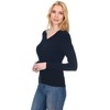 State Fusio Women's Basic V-Neck Sweater 100% Merino Wool Classic