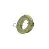 LED recessed downlight spot Samila around swiveling Gold stainless 8.3cm