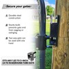 Evylnorrs 2 Way Lockable Gate Latch Two Way Fence Gate