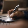 Lighted Tip Pen with Stylus - LED Penlight Light Up