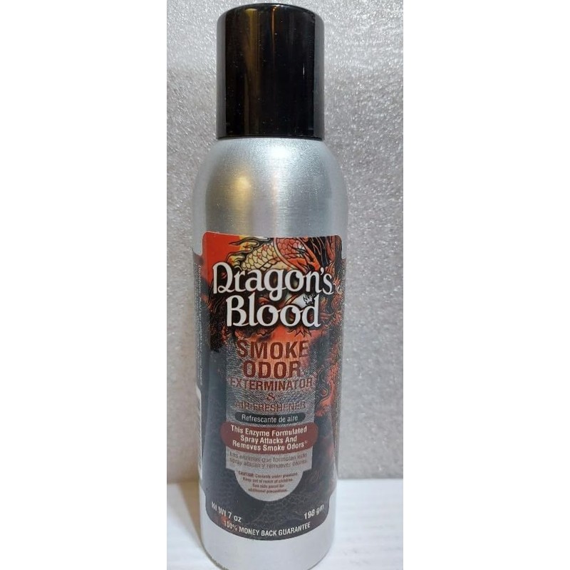 Smoke Odor Exterminator 198 gm/ 7 oz Large Spray Dragon's