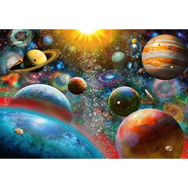 Ravensburger Puzzle 12000686 Planets Puzzle 1000 Pieces for Adults and Children from 14 Years Space Puzzle