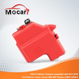 Mocar7 956-211 Battery Terminal compatible with 2011-2019 Ford Explorer Taurus Lincoln MKS MKT Replace DA8Z-14526-A