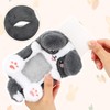 Heclia Photocard Keychain Plush Puppy PC Holder Pop, Cartoon Photo