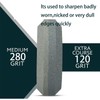Multi-Purpose Axe Sharpening Stone, 1Pc Round Axe Sharpening Stone, Dual