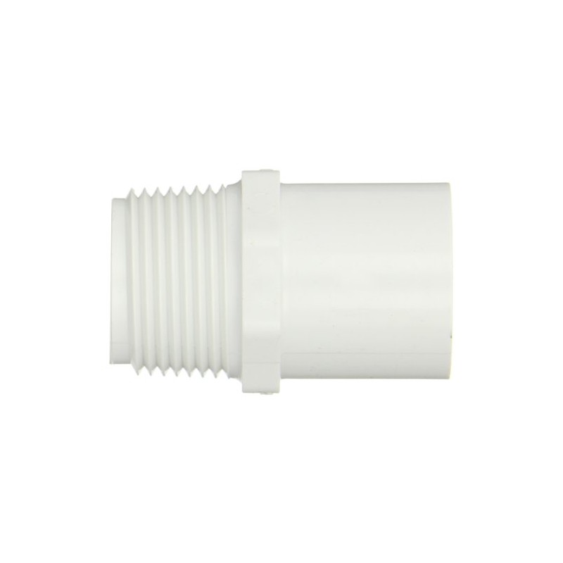 Spears 461 Series PVC Pipe Fitting, Adapter, Schedule 40, 1"