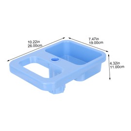ABOOFAN Adjustable Iv Stand Support Plate Infusion Tray for Hospitals Easy to Install Load Bearing Capacity Practical Medical Accessory for Clinics and Community Hospitals