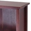 Winsome Milan Shelf, medium, Walnut