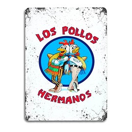 Los Pollos Hermanos breaking bad sign A4 retro metal wall art sign