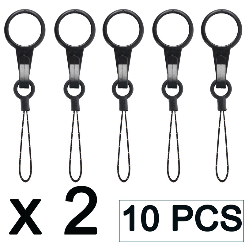 YOUOWO 10 Pcs Lanyards,For USB, Phone, Key Finger Ring Plastic