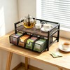 Uniqcovosa 2 Tier Tea Bag Organizer and Storage - 8