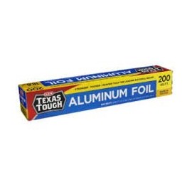 HEB Texas Tough Heavy Duty Aluminum Foil 200 Square Feet 12" Wide (Pack of