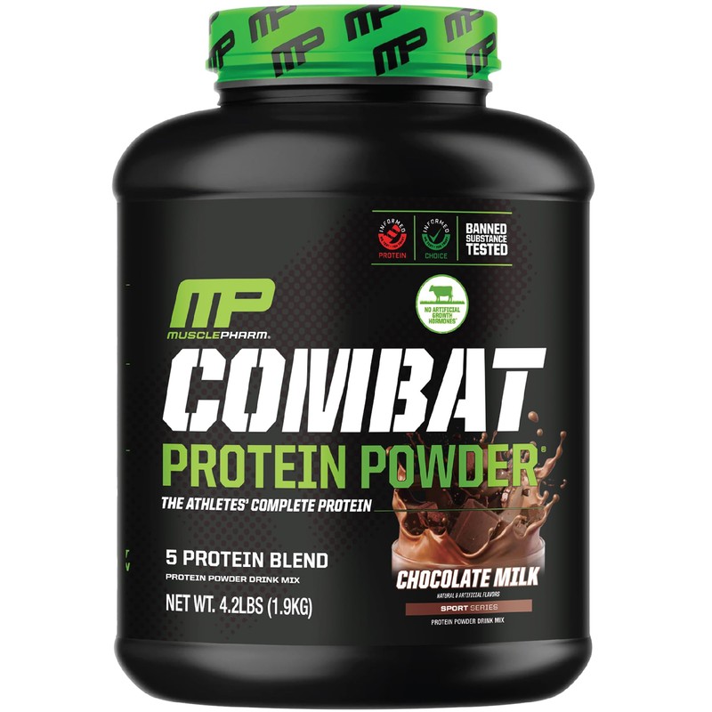 Muscle Pharm Muscle Pharm Combat 4lb Chocolate Protein and MusclePharm