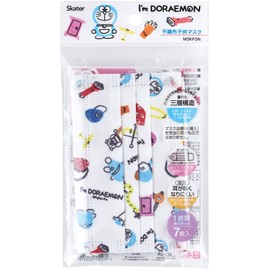 スケーター(Skater) 不織布 マスク 子供用 7枚 三層構造 I'm ドラえもん MSKP3N-A