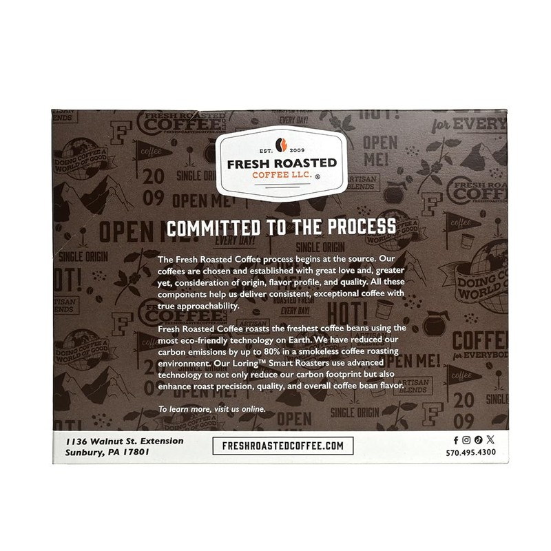 Fresh Roasted Coffee, Tanzanian Peaberry, Light Roast, Kosher, K-Cup Compatible,