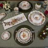 Certified International Winters Forest Melamine 2 Pc Appetizer/Serving Set.,