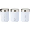 Premier Housewares Liberty Tea, Coffee and Sugar Canisters, Incremental Heights,