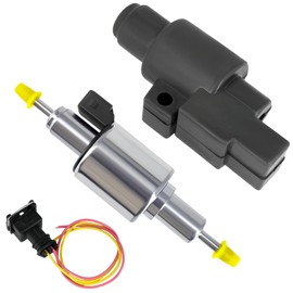 12V Diesel Heater Fuel Pump Universal Fits for 2KW 3KW 5KW 8KW Diesel Parking Heater Replacement Part (Quiet Design)