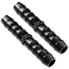 10mm (3/8 Inch) 2 Pack Straight in-Line Hose Tube Pipe