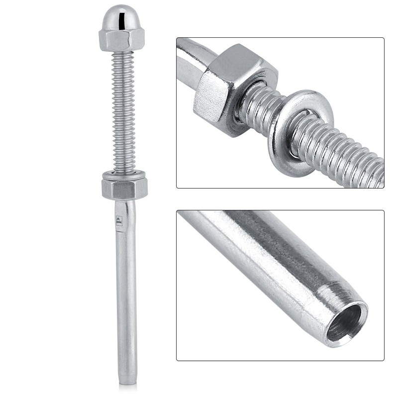 Yosoo Thread Cable Tensioner ER, 10 Stainless Steel Cable Thread