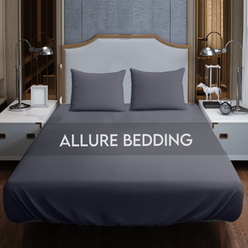 Allure Bedding 16 Inches 40 CM Extra Deep Fitted Sheets