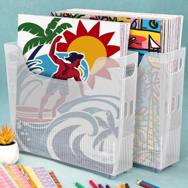 4PCS 12x12 Paper Storage, Scrapbook Paper Storage, 12x12 paper storage