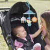caterbee Baby Car seat and stroller toy with soft hanging