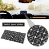 eMagTech Pack of 120 Small Stickers for Switch Panels Switch