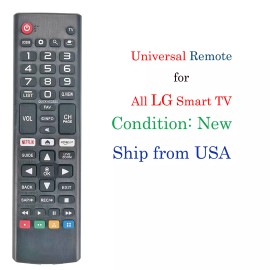 For LG Universal Remote for LG Smart TV AKB75855501 AN-MR20GA NANO80 UN85 UN73 series